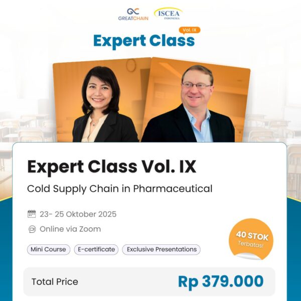 Presale 2 - Expert Class Vol. IX: Cold Chain in Pharmaceutical